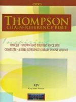 Thompson Chain Reference Bible-Genuine Leather Levant Grain #506