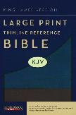 Large Print Thinline Reference KJV Bible Two-Tone Flexisoft Binding