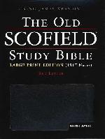 Old Scofield Study Bible 394 Large Print Edition, Genuine Leather