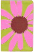 KJV Collection Bible Thinline Bloom, Pink Daisy