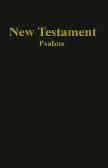 KJV Economy New Testament and Psalms, Imitation Leather