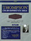 Thompson Chain Reference Bible-Large Print-Bonded Leather #519
